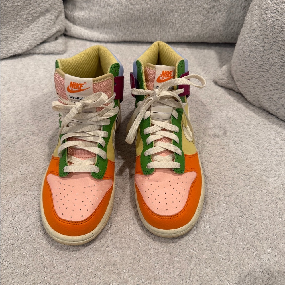 Nike Colorful High-Top Dunk